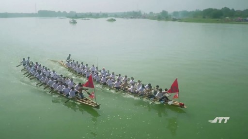 Dragon Boat Race - Aerial videography with JTT T60
