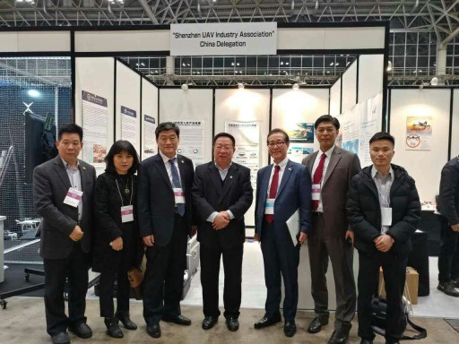 JTT UAV and Shenzhen Delegation at Japan drone 2017